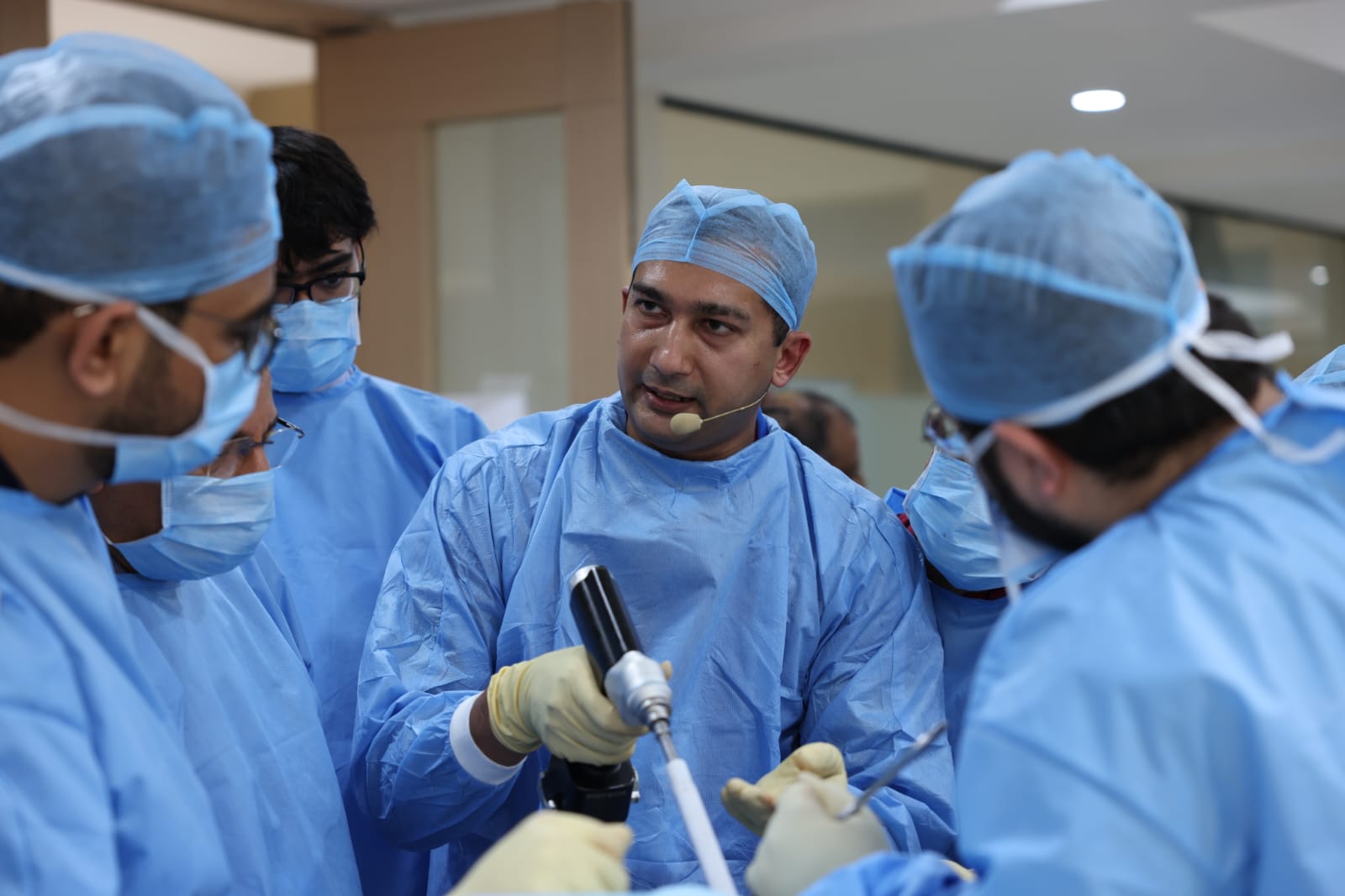 Photo During Training Session by Dr. Vikaas Jain