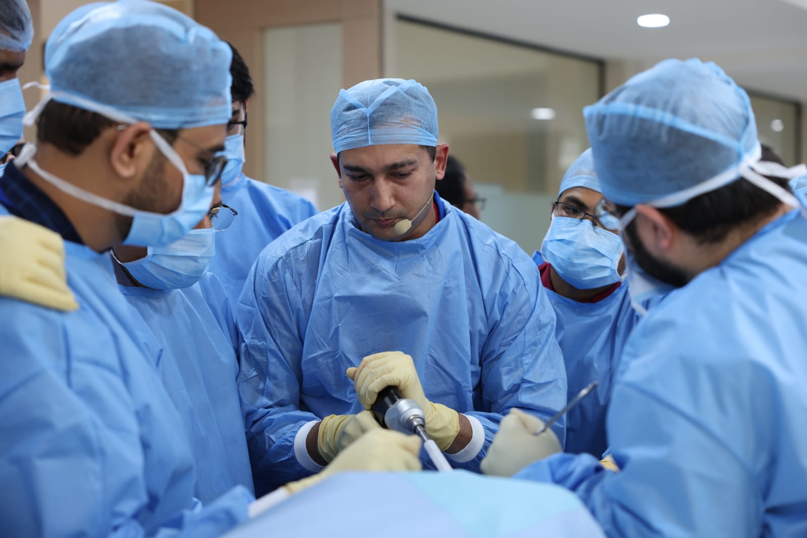 Photo During Training Session by Dr. Vikaas Jain