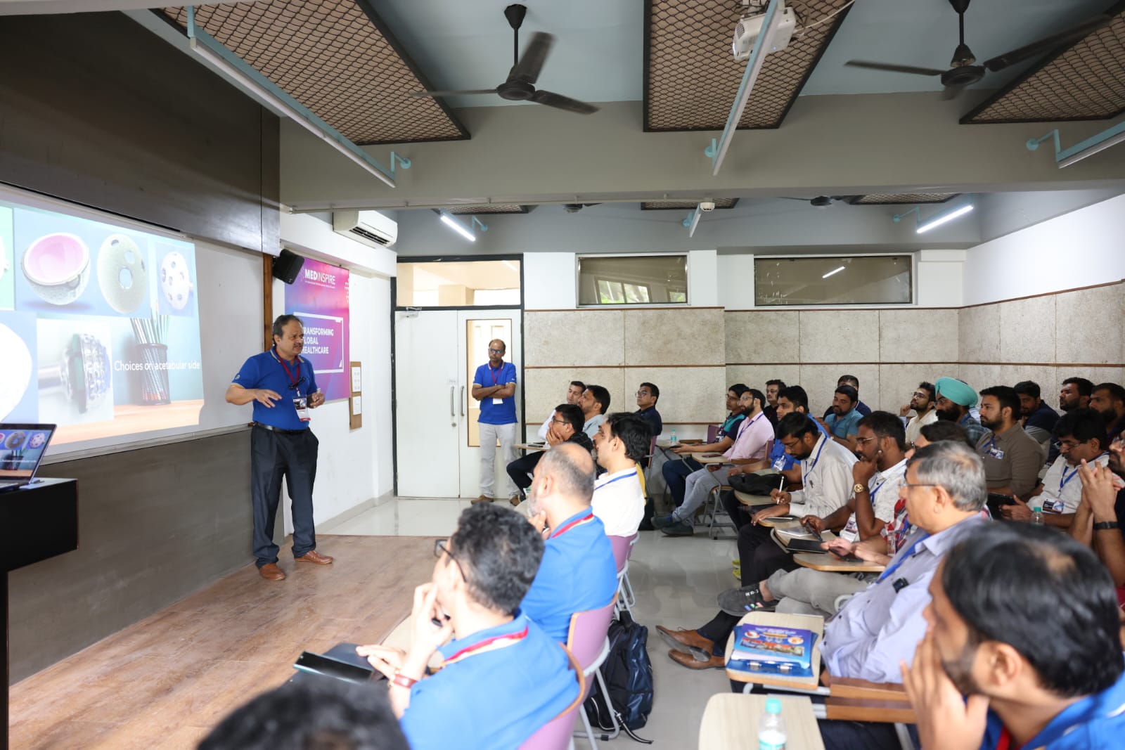 Photo During Training Session by Dr. Vikaas Jain