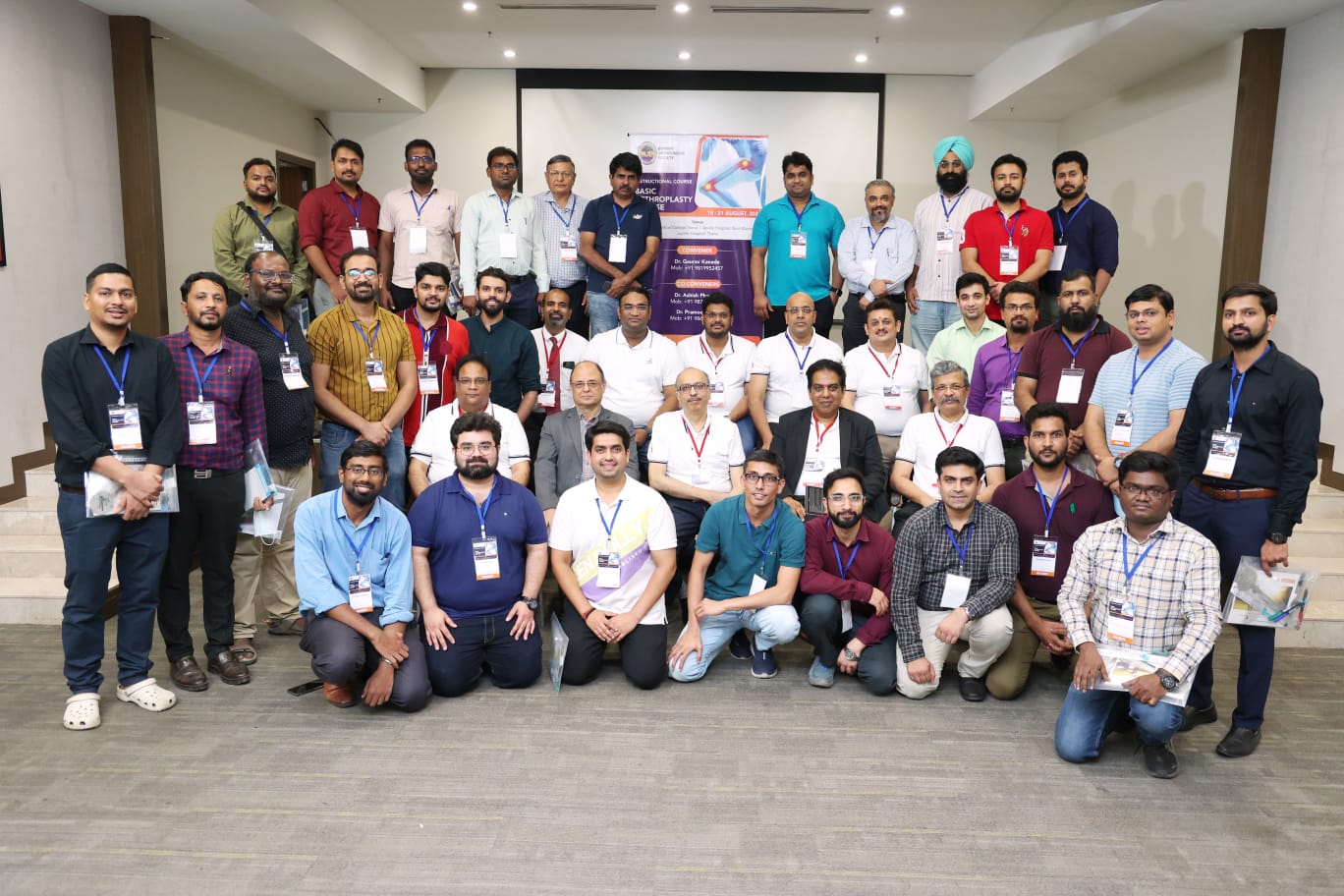 Photo After Training Session of Dr. Vikaas Jain